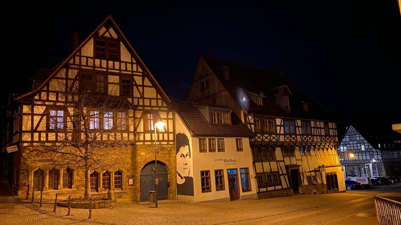 Ferienhaus Zwischen Bach Und Luther Mit Garten Eisenach Esterno foto
