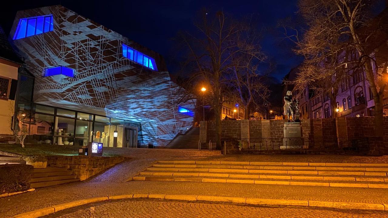 Ferienhaus Zwischen Bach Und Luther Mit Garten Eisenach Esterno foto